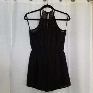 💥FINAL SALE💥 Black lace romper
